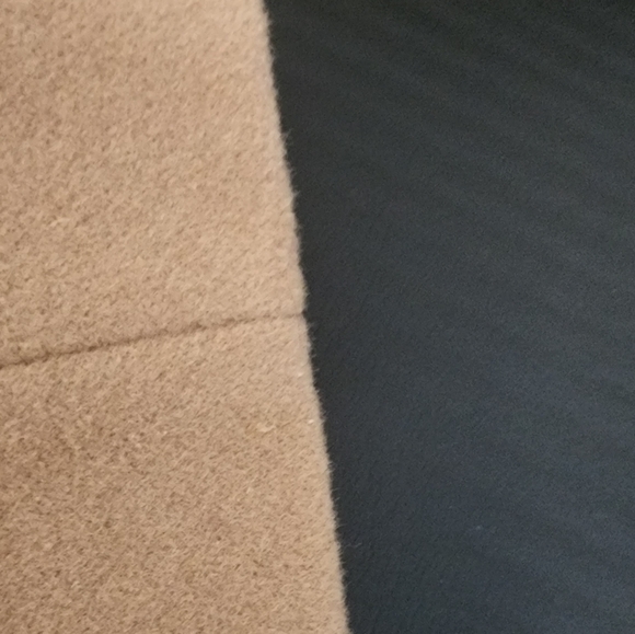 CALVIN KLEIN women's camel wool-cashmere coat 10P - Picture 11 of 12